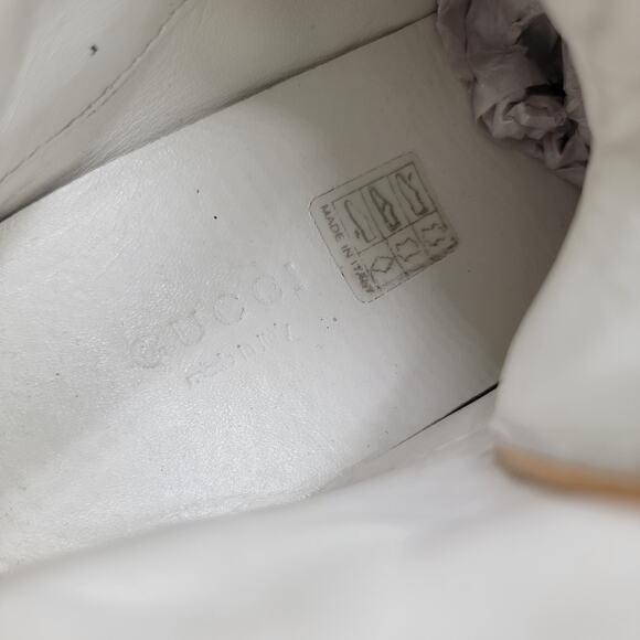 Gucci (388015) Interlocked GG Tri colored High Top Sneakers. Euro-35/U.S-5W 373 - Picture 7 of 13